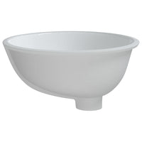 Thumbnail for Waschbecken Weiß 38,5x33,5x19 cm Oval Keramik