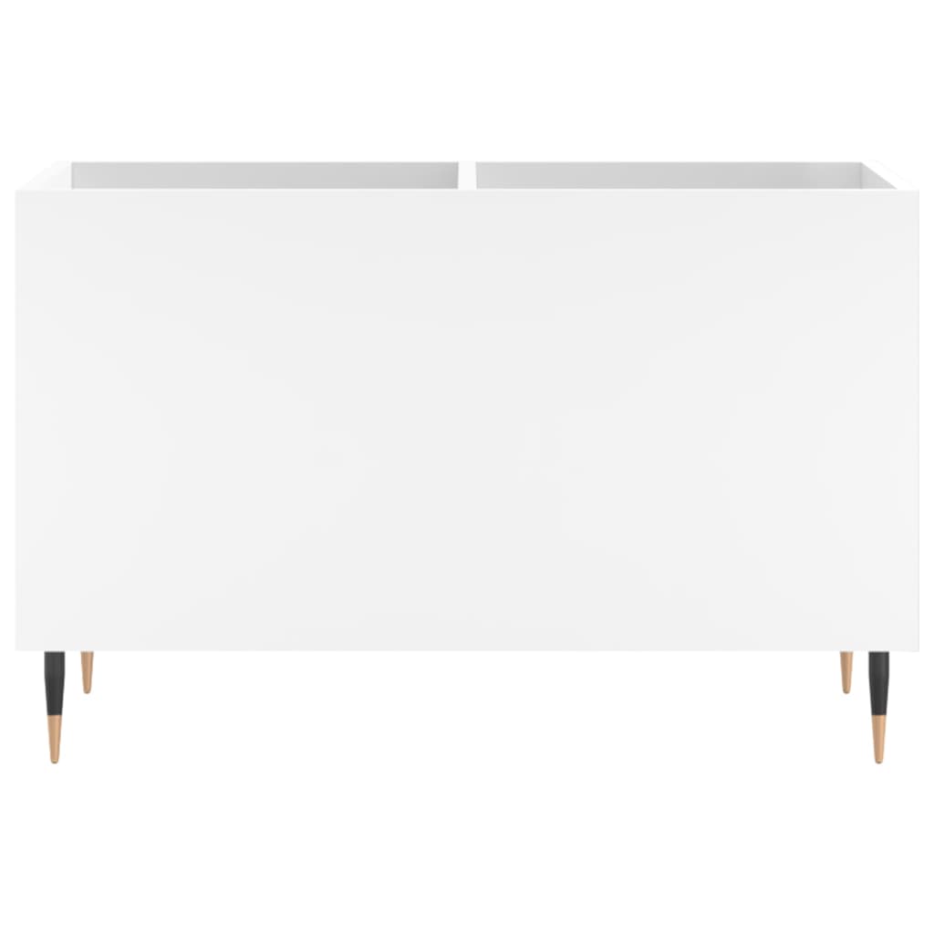 Plattenschrank Weiß 74,5x38x48 cm Holzwerkstoff