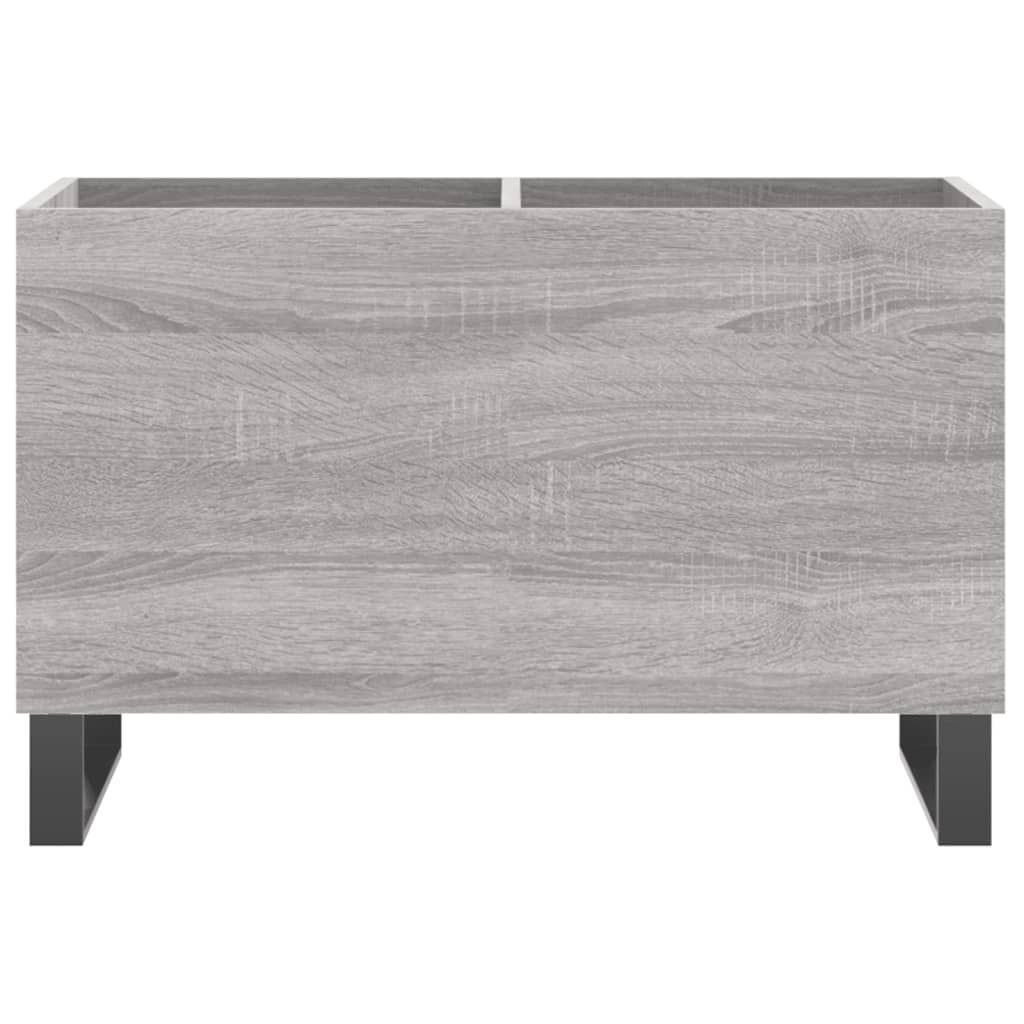 Plattenschrank Grau Sonoma 74,5x38x48 cm Holzwerkstoff