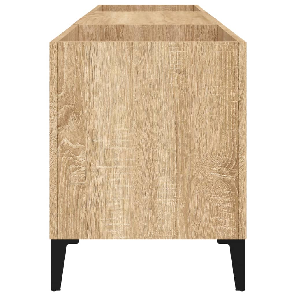 Plattenschrank Sonoma-Eiche 121x38x48 cm Holzwerkstoff