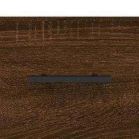 Thumbnail for Nachttische 2Stk. Braun Eichen-Optik 40x35x47,5cm Holzwerkstoff