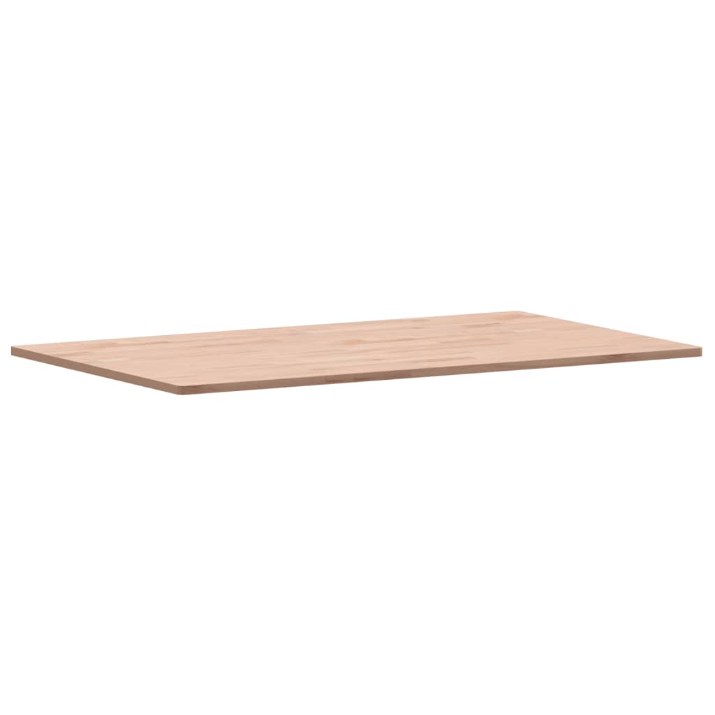 Tischplatte 100x60x1,5 cm Rechteckig Massivholz Buche
