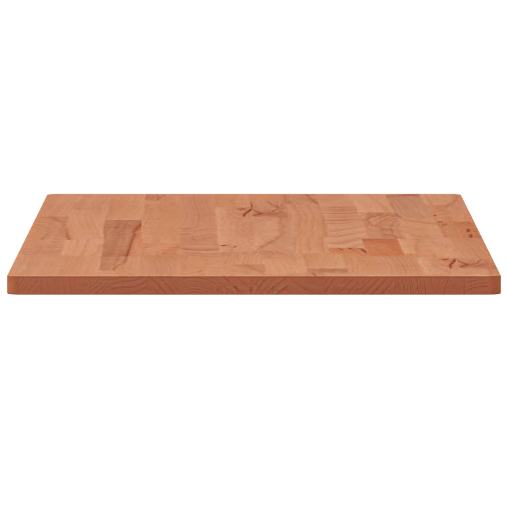 Tischplatte 100x50x1,5 cm Rechteckig Massivholz Buche