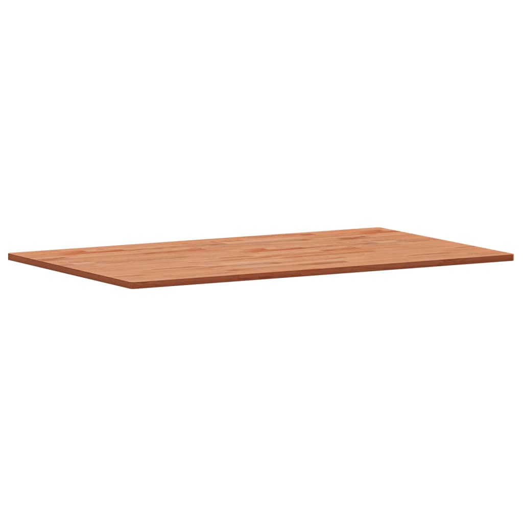 Tischplatte 100x60x1,5 cm Rechteckig Massivholz Buche