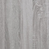 Thumbnail for Wandregale 2 Stk. Grau Sonoma 60x25x25,5 cm Holzwerkstoff