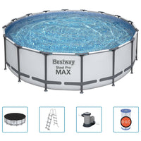 Thumbnail for Bestway Steel Pro MAX Swimmingpool-Set 488x122 cm