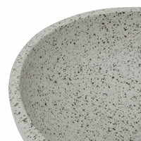 Thumbnail for Aufsatzwaschbecken Grau Rund Ø41x14 cm Keramik