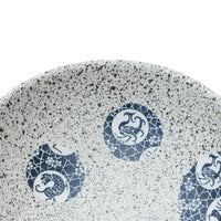 Thumbnail for Aufsatzwaschbecken Grau und Blau Oval 47x33x13 cm Keramik