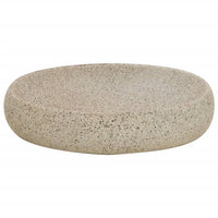 Thumbnail for Aufsatzwaschbecken Sandfarben Oval 59x40x15 cm Keramik