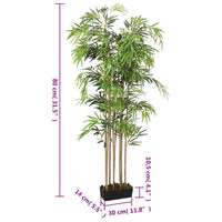 Thumbnail for Bambusbaum Künstlich 500 Blätter 80 cm Grün