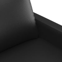 Thumbnail for 2-Sitzer-Sofa Schwarz 140 cm Kunstleder