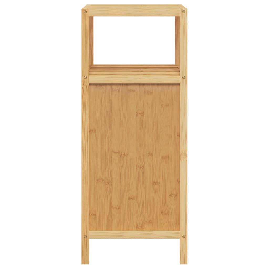 Badezimmerschrank mit Ablage 36x33x87 cm Bambus
