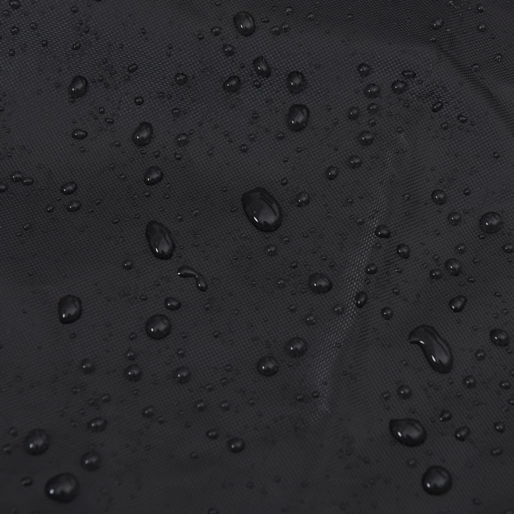Sonnenschirm-Schutzhülle Schwarz 136x25/23,5 cm 420D Oxford