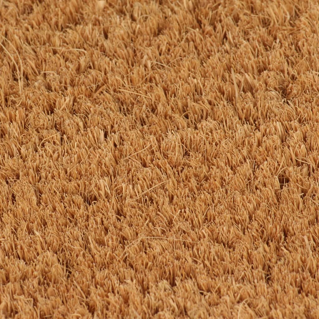 Fußmatte Natur 90x150 cm Kokosfaser Getuftet