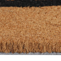 Thumbnail for Fußmatte Natur 40x60 cm Kokosfaser Getuftet