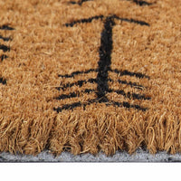 Thumbnail for Fußmatte Natur 40x60 cm Kokosfaser Getuftet