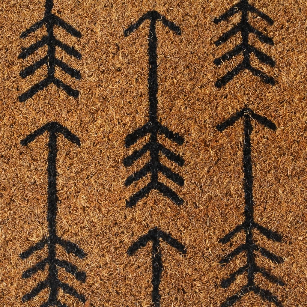 Fußmatte Natur 45x75 cm Kokosfaser Getuftet