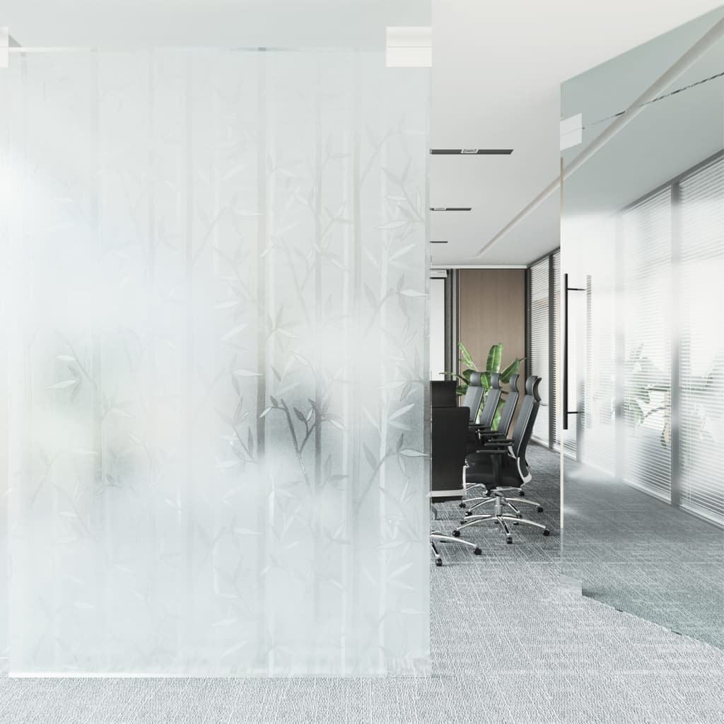 Fensterfolie Matt Bambus-Muster 90x500 cm PVC