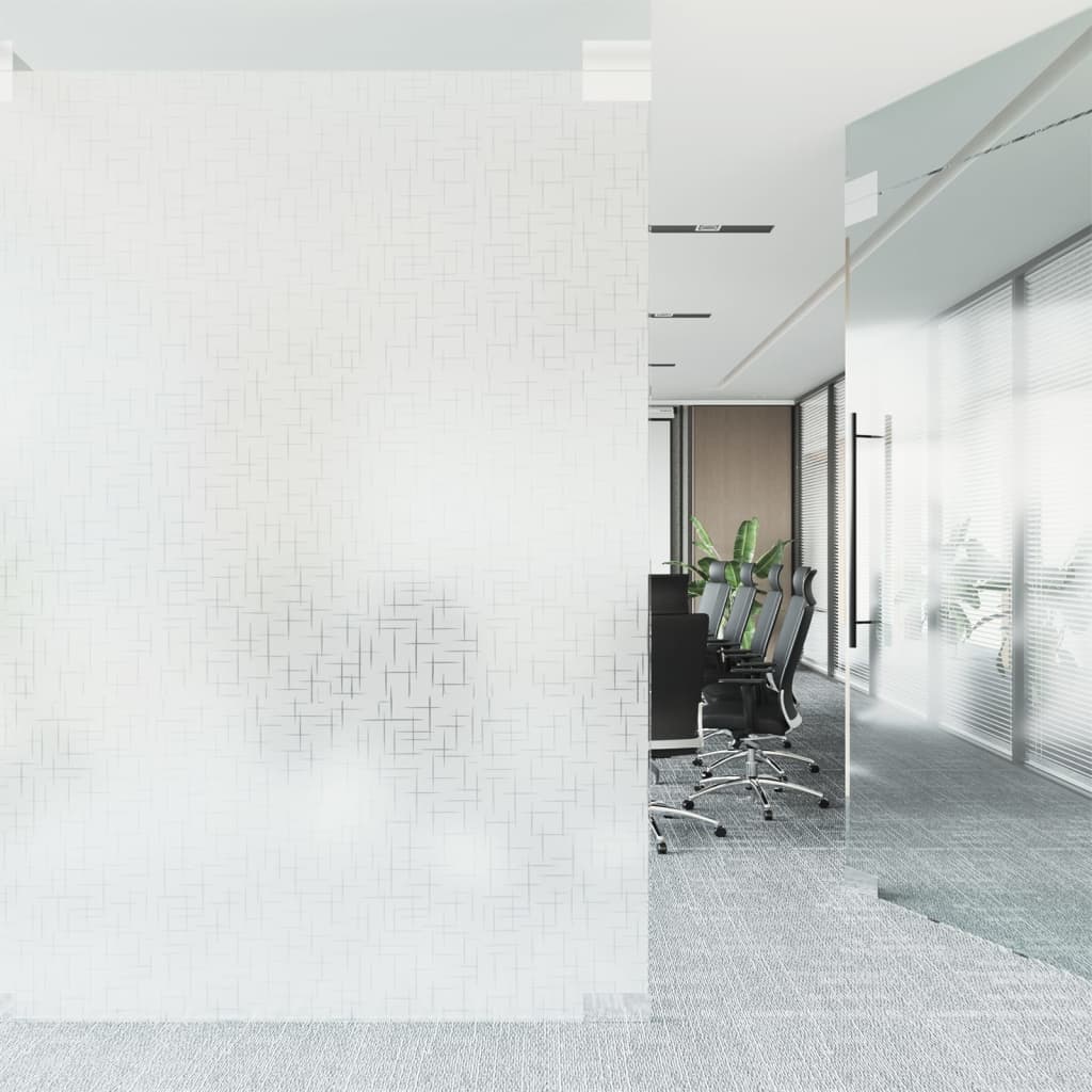 Fensterfolie Matt Sternen-Muster 45x500 cm PVC