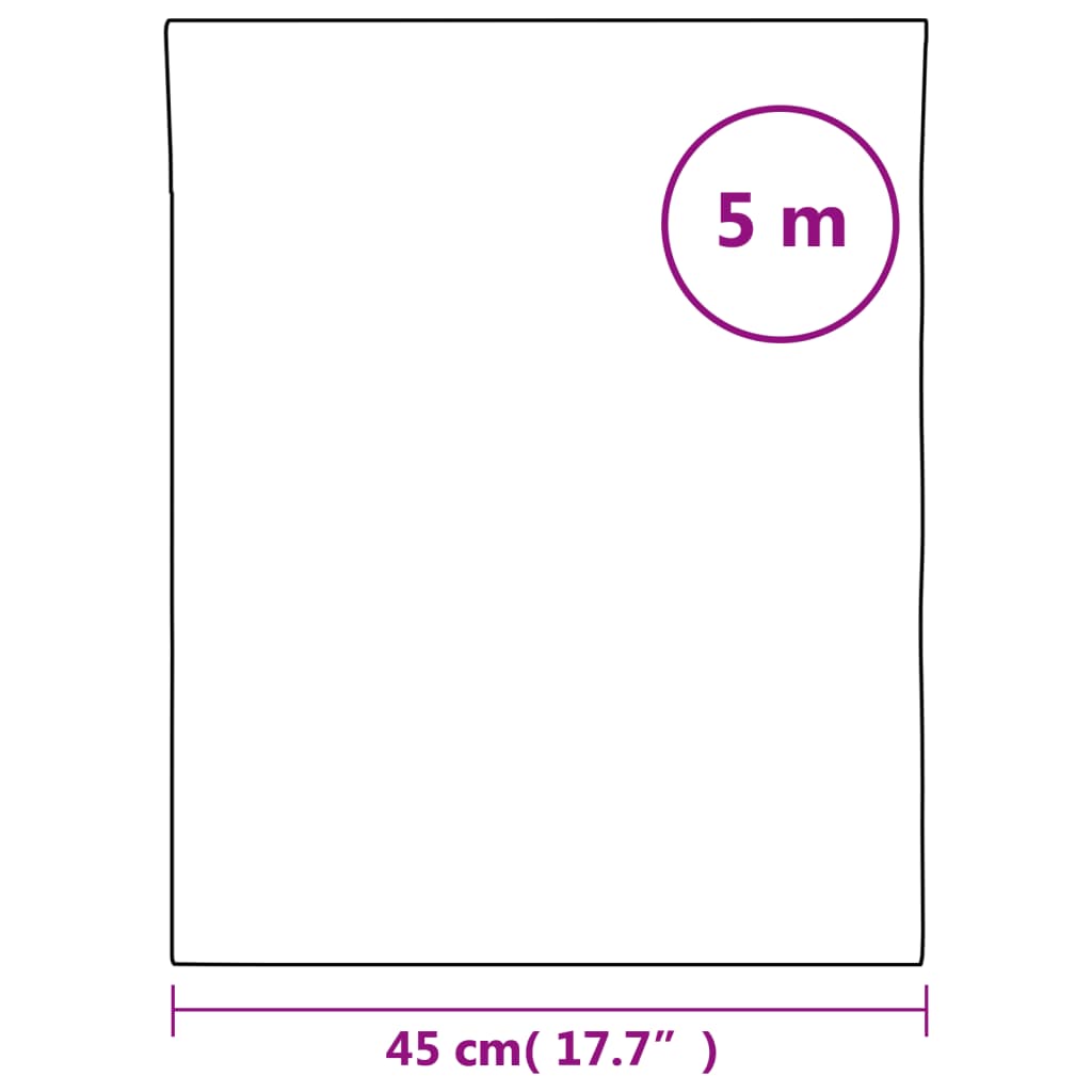 Fensterfolie Matt Blumen-Muster 45x500 cm PVC