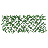 Thumbnail for Rankgitter mit Künstlichem Efeu Erweiterbar Grün 186x70 cm