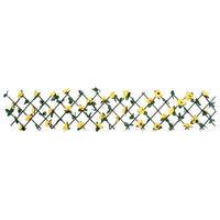 Thumbnail for Rankgitter mit Künstlichem Efeu Erweiterbar Gelb 180x30 cm