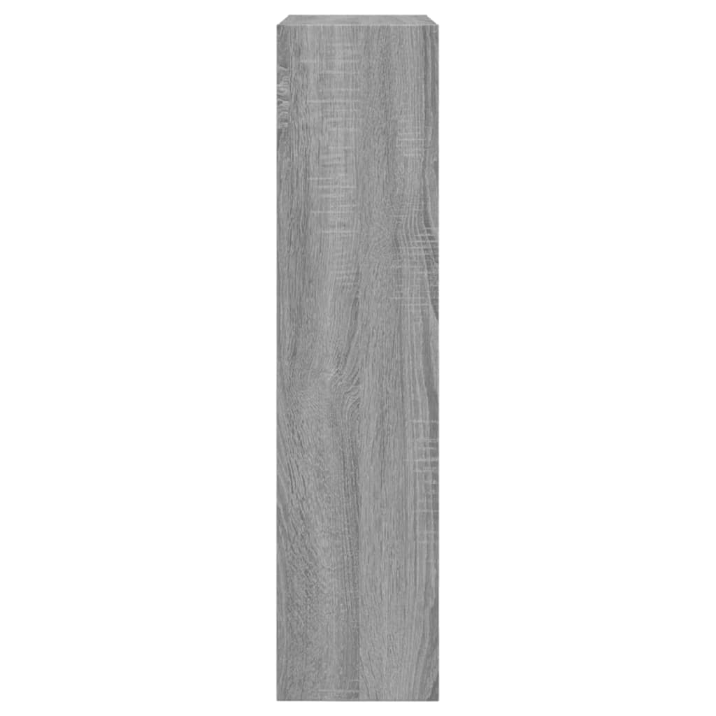 Schuhschrank Grau Sonoma 60x21x87,5 cm Holzwerkstoff