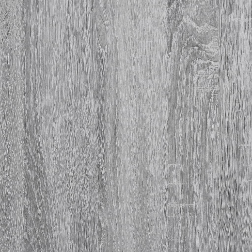 Schuhschrank Grau Sonoma 60x21x87,5 cm Holzwerkstoff