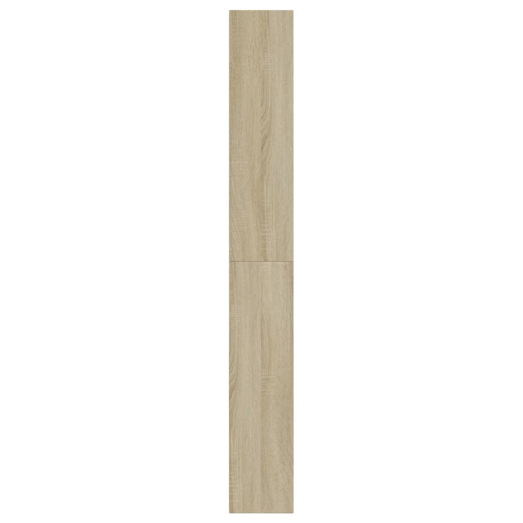 Schuhschrank Sonoma-Eiche 60x21x163,5 cm Holzwerkstoff
